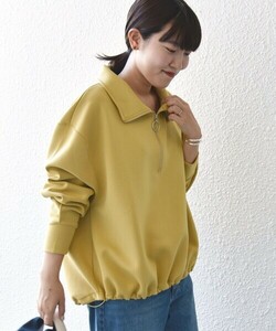 「SHIPS」 長袖カットソー ONE SIZE イエロー レディース