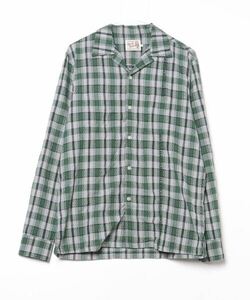 「HYSTERIC GLAMOUR」 長袖シャツ MEDIUM グリーン メンズ