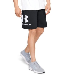 「UNDER ARMOUR」 ハーフパンツ XX-LARGE ブラック×ホワイト メンズ