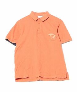 「arnold palmer timeless」 刺繍半袖ポロシャツ 3 オレンジ メンズ