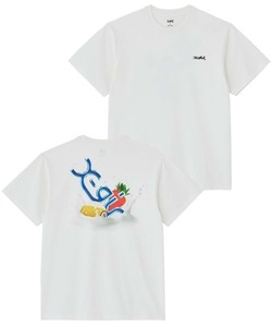 「X-girl」 半袖Tシャツ S ホワイト レディース