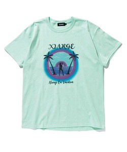 「XLARGE」 半袖Tシャツ MEDIUM ライトグリーン メンズ