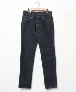 「Abercrombie&Fitch」 加工デニムパンツ W30 L32 ブラック メンズ