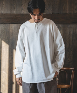 「JOURNAL STANDARD」 長袖Tシャツ MEDIUM ホワイト メンズ