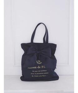 「Maison de FLEUR」 トートバッグ FREE ネイビー レディース_画像1