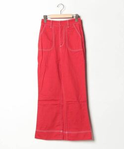 「jouetie」 ブーツカットパンツ MEDIUM レッド レディース