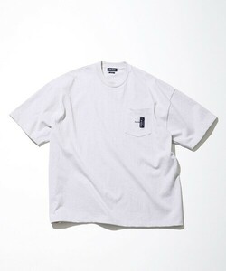 「NAUTICA」 半袖Tシャツ MEDIUM ライトグレー メンズ