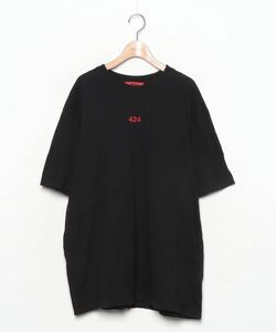 「424」 半袖Tシャツ 2XL ブラック メンズ_画像1