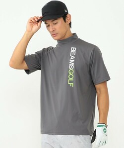 「BEAMS GOLF」 半袖Tシャツ MEDIUM グレー メンズ