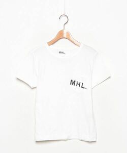 「MHL.」 半袖Tシャツ 1 ホワイト レディース