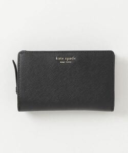 「kate spade new york」 ワンポイント財布 - ブラック レディース