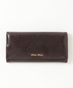 「miu miu」 財布 - パープル レディース