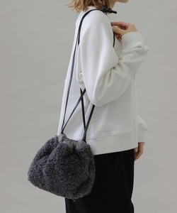 「URBAN RESEARCH Sonny Label」 ショルダーバッグ ONE チャコールグレー レディース