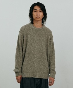 「LIDNM」 長袖ニット MEDIUM オリーブ メンズ