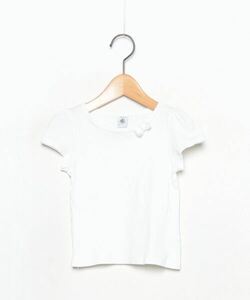 「PETIT BATEAU」 「KIDS」半袖カットソー 95 ホワイト キッズ