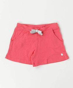 「PETIT BATEAU」 「KIDS」ワンポイントショートパンツ - レッド キッズ_画像1