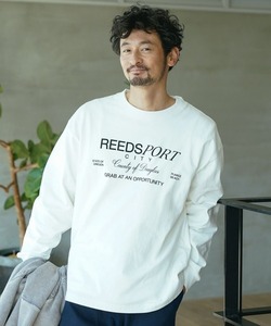 「BAYFLOW」 長袖Tシャツ MEDIUM オフホワイト メンズ