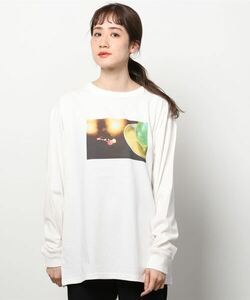 「B:MING by BEAMS」 長袖カットソー ONE SIZE ホワイト レディース_画像1