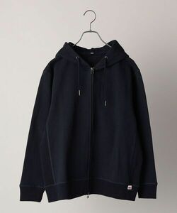 「SHIPS」 ジップアップパーカー MEDIUM ネイビー メンズ