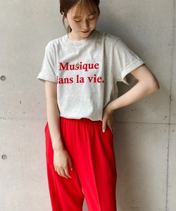 「CAPRICIEUX LE'MAGE」 半袖Tシャツ FREE ライトグレー レディース