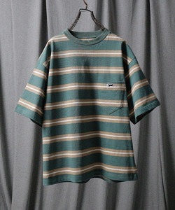 「n(n)」 半袖Tシャツ「penney’sコラボ」 LARGE グリーン メンズ