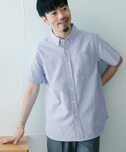 「ITEMS URBANRESEARCH」 半袖シャツ MEDIUM ブルー系その他 メンズ