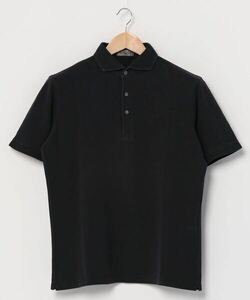 「MONSIEUR NICOLE」 半袖ポロシャツ MEDIUM ブラック メンズ