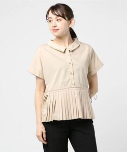 「Ray BEAMS」 半袖シャツ ONE SIZE ベージュ レディース