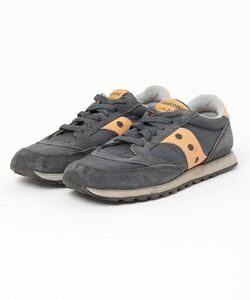 「Saucony」 ローカットスニーカー 38 ネイビー レディース