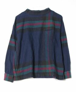 「BEAMS BOY」 長袖カットソー ONE SIZE ネイビー レディース