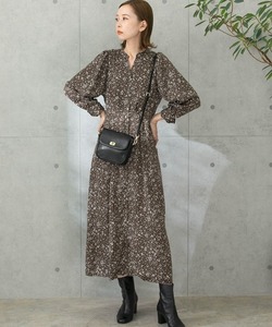 「URBAN RESEARCH ROSSO WOMEN」 長袖ワンピース FREE ブラウン レディース