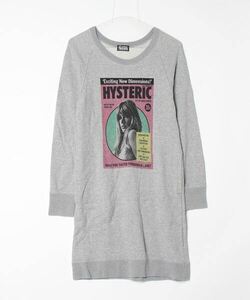 「HYSTERIC GLAMOUR」 長袖ワンピース FREE グレー レディース