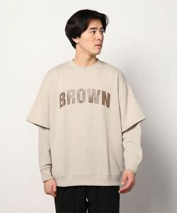 「coen」 長袖Tシャツ LARGE ベージュ メンズ