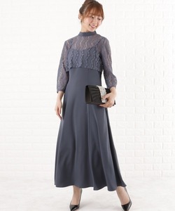 「Lace Ladies」 セットアップ L ブルーグレー レディース