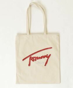 「TOMMY JEANS」 トートバッグ FREE オフホワイト メンズ_画像1