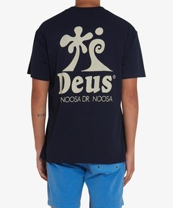 「DEUS EX MACHINA」 半袖Tシャツ MEDIUM ネイビー メンズ