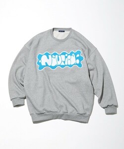 「NAUTICA」 スウェットカットソー LARGE グレー メンズ