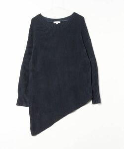 「niko and...」 長袖ニット LARGE ネイビー レディース