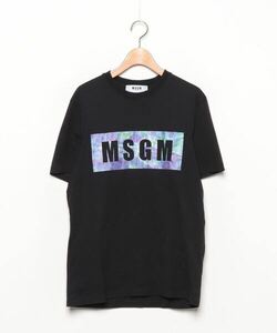 「MSGM」 半袖Tシャツ X-SMALL ブラック メンズ
