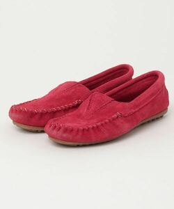 「Minnetonka」 モカシンシューズ 8 レッド レディース