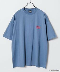 「FREAK'S STORE」 半袖Tシャツ「Disneyコラボ」 LARGE ブルー メンズ