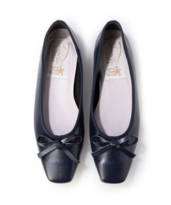 「Launa lea ballet」 バレエシューズ 25.0cm ネイビー レディース