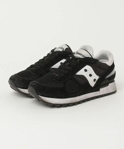 「Saucony」 ローカットスニーカー US5 ブラック レディース