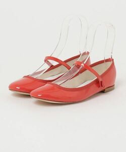 「Repetto」 フラットパンプス 39 レッド レディース