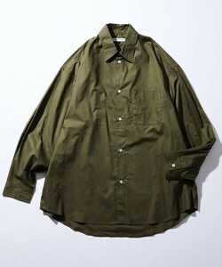 「FREAK'S STORE」 長袖シャツ SMALL オリーブ メンズ