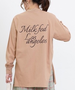 「MILKFED.」 長袖カットソー ONE SIZE ベージュ レディース