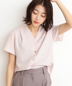 「N.（N. Natural Beauty Basic）」 半袖ブラウス MEDIUM ピンク レディース