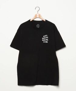 「ANTI SOCIAL SOCIAL CLUB」 半袖Tシャツ L ブラック メンズ