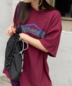 「WHIMSIC」 半袖Tシャツ FREE ボルドー メンズ