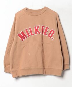 「MILKFED.」 スウェットカットソー ONE SIZE オレンジ レディース